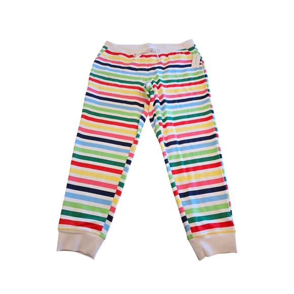NWT Charter Club Rainbow Joggers Size XL Soft Stretch Pockets & Drawstring Waist - Picture 1 of 7